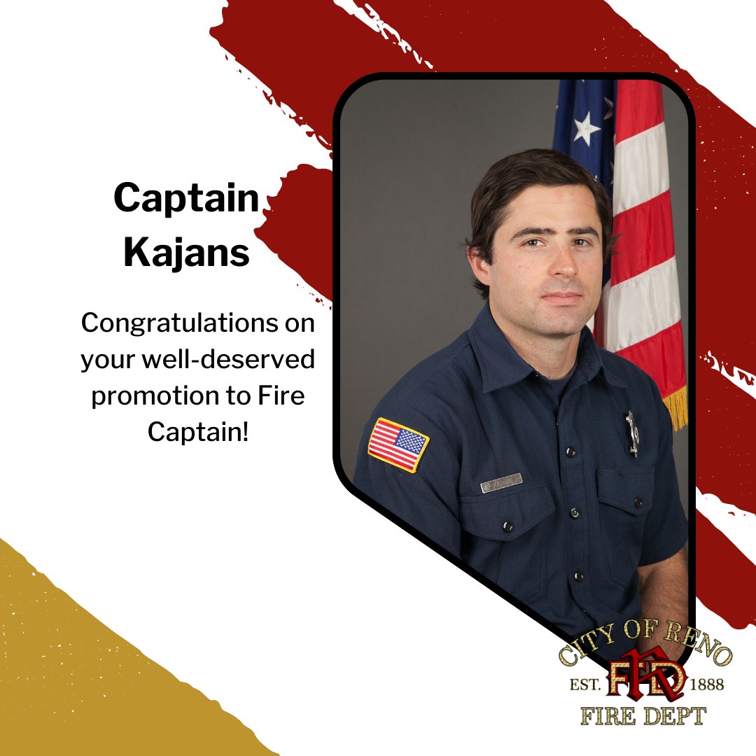 🔥🎉 Big News! 🎉🔥 Thrilled to... - Reno Fire Department | Facebook