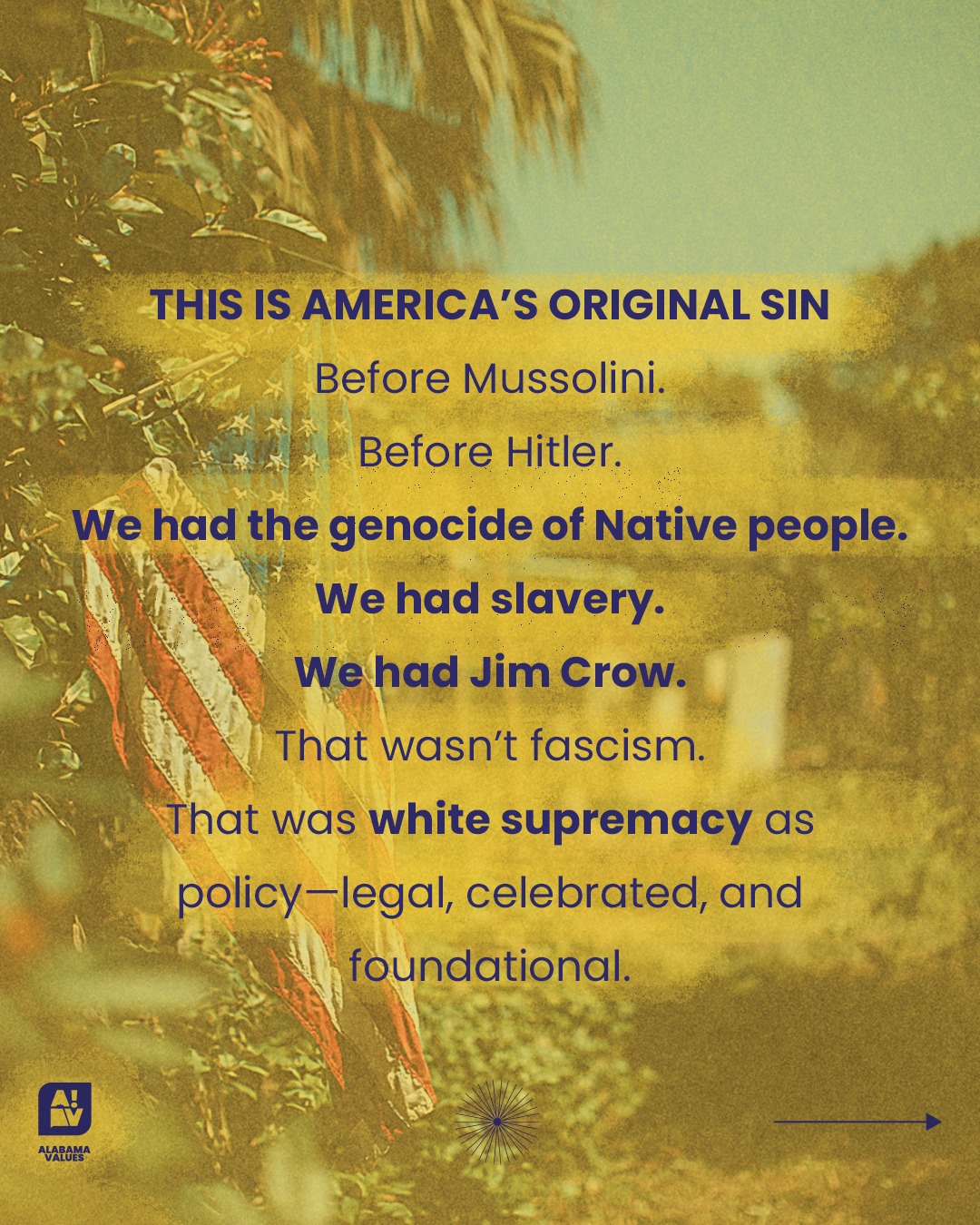 💯 Liberation starts with... - Alabama Values Progress | Facebook