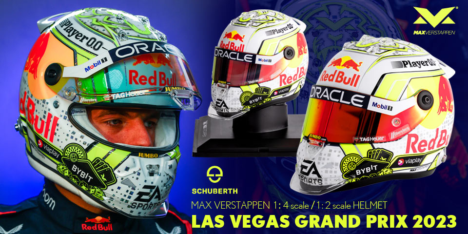 Las vegas f1 ヘルメット 2023 F1ラスベガスGP スペシャルカラーの