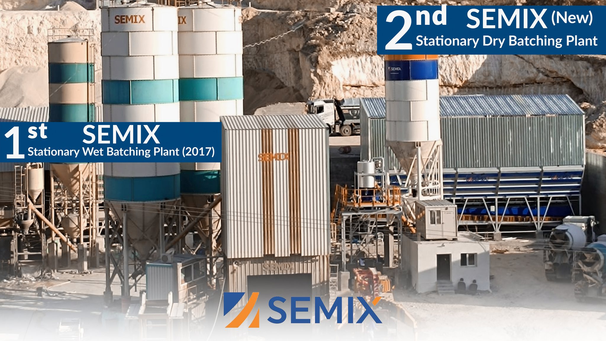 Semix Beton Santralleri / Concrete Batching Plants