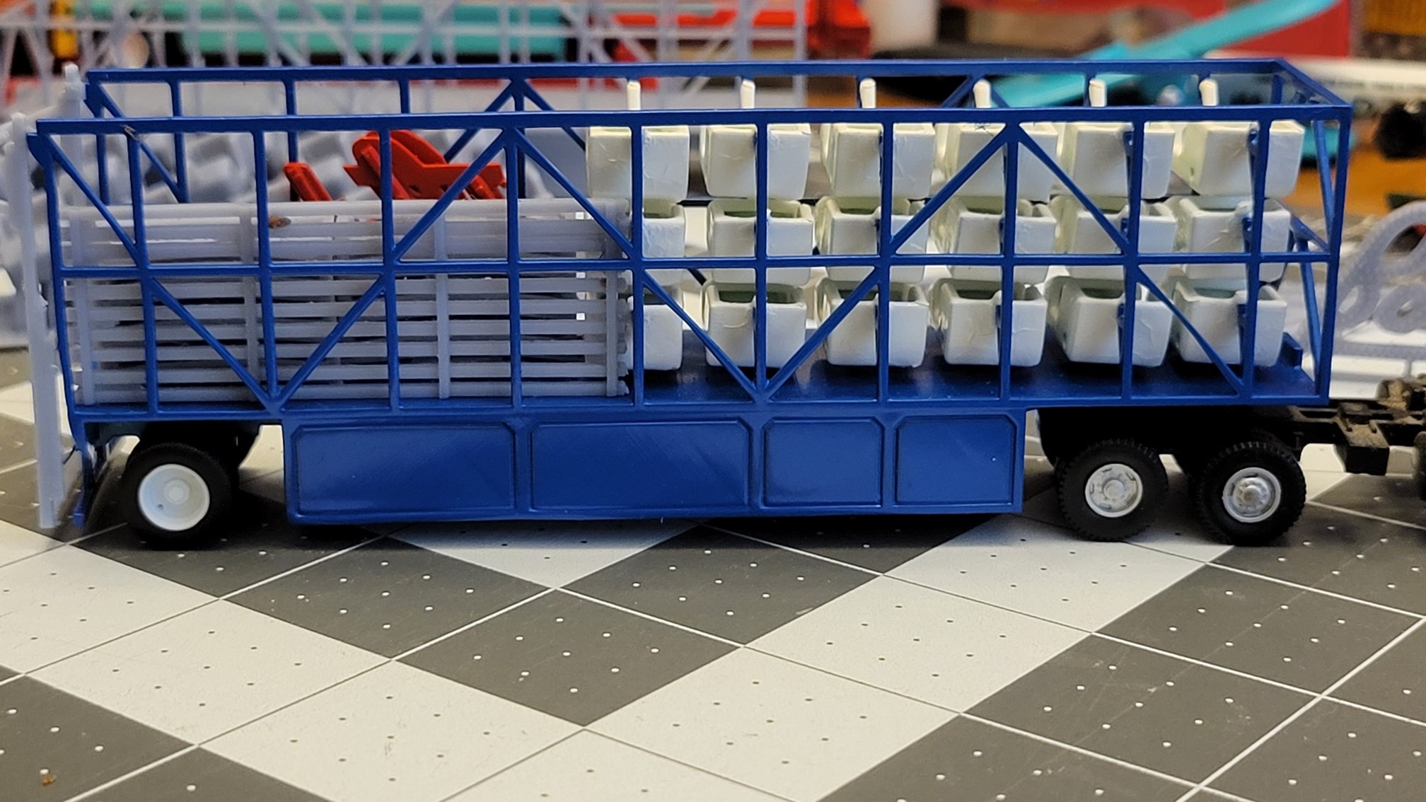 Kirigami Models - For sale: Racked Flying Bobs tub trailer... | Facebook