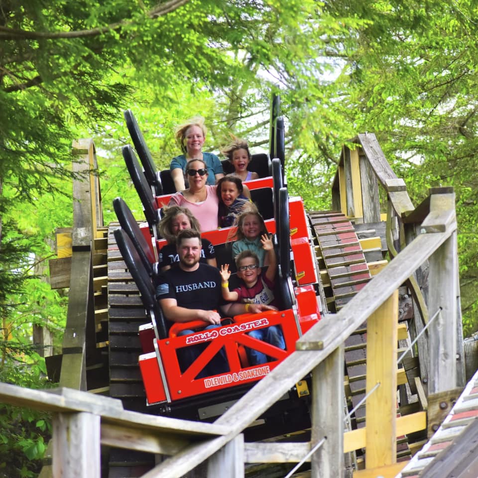 Rollo Coaster at Idlewild Park in Pennsylvania