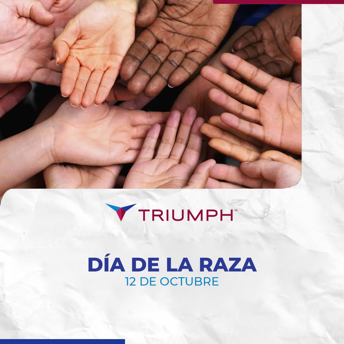 Triumph - 🌎 En el Día de la Raza, celebramos la diversidad que nos une ...