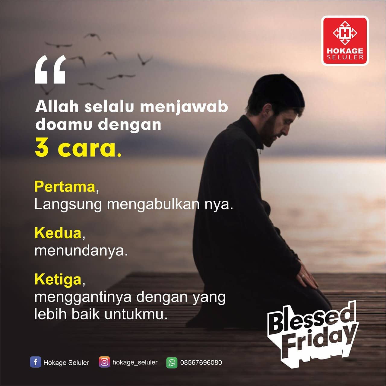 HOKAGE Seluler - HAPPY FRIDAY Doa merupakan salah satu...