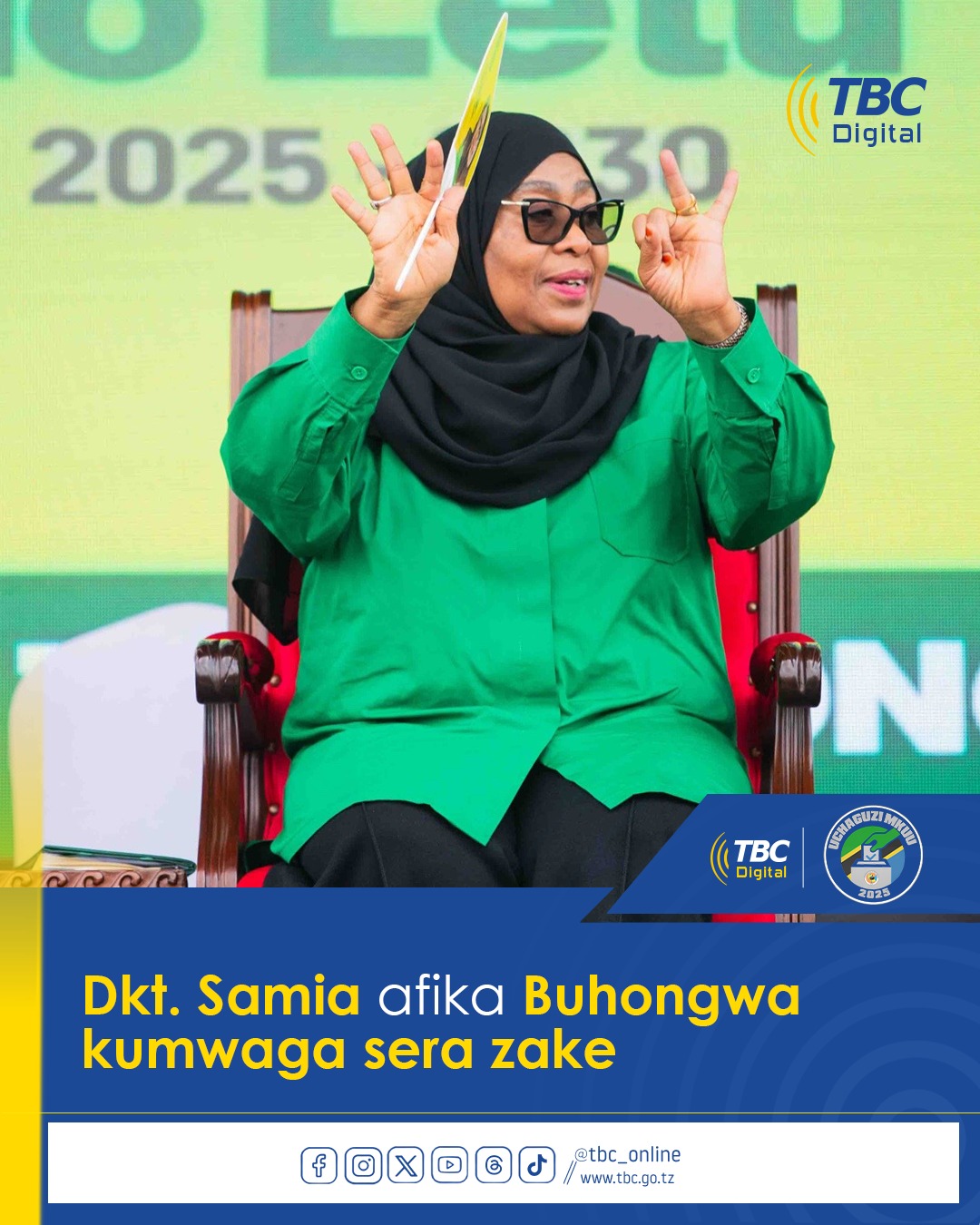 TBConline - Mgombea Urais wa Jamhuri ya Muungano wa... | Facebook