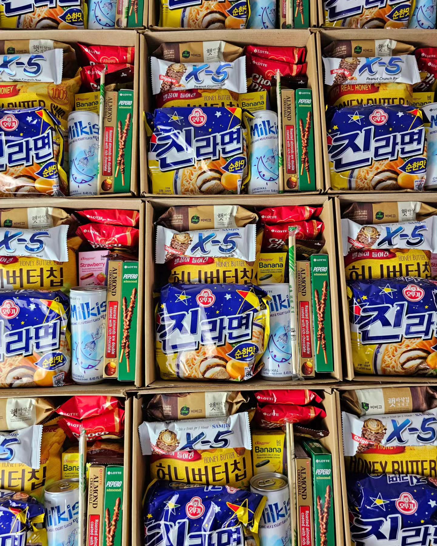 Snack-O-Rama - So ramen-tic! 🥰 Overloaded Korean snack box... | Facebook