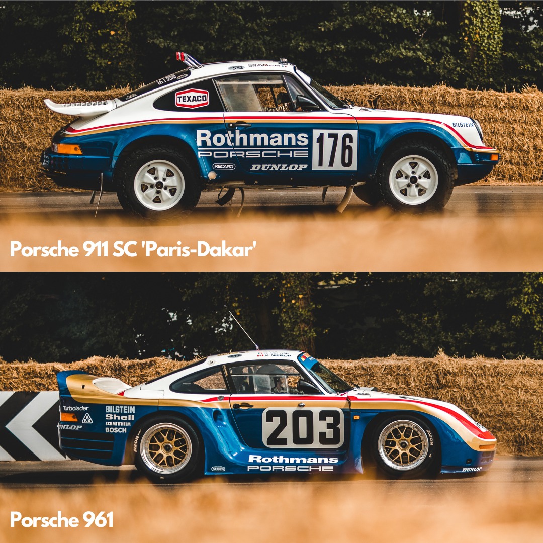 Goodwood Festival of Speed - Porsche x Rothmans has to be up there with ...