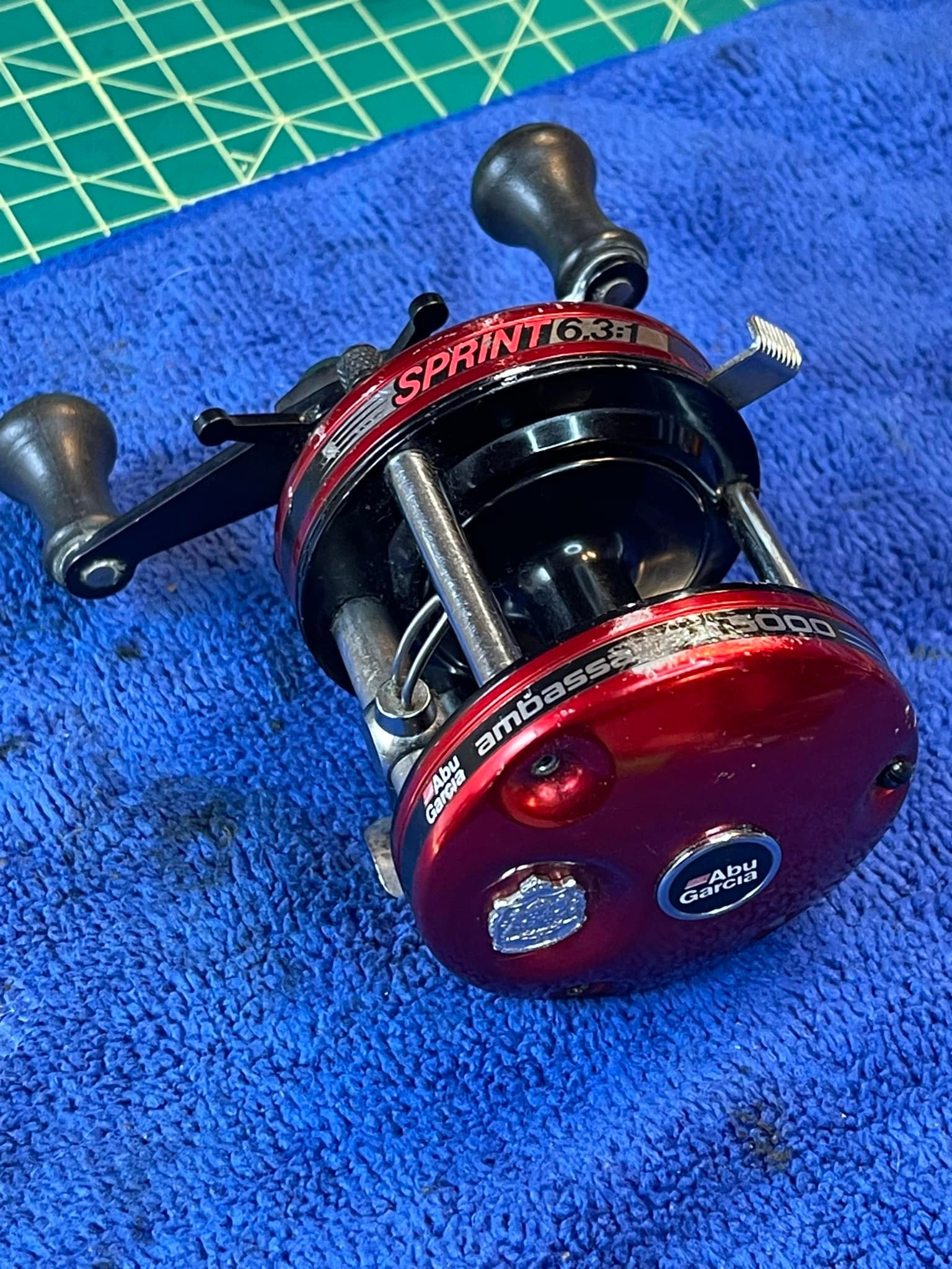 abu garcia black max low profile X Baitcast Reel Model:STZSVLT100XXHL product type:casting_rods The Power Disk brake Abu Garcia PR-6500CS Ambassador