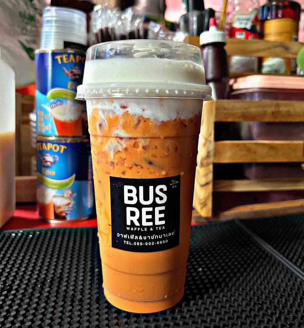 Busree วาฟเฟิล&ชาชักมาเลย์ | Bangkok