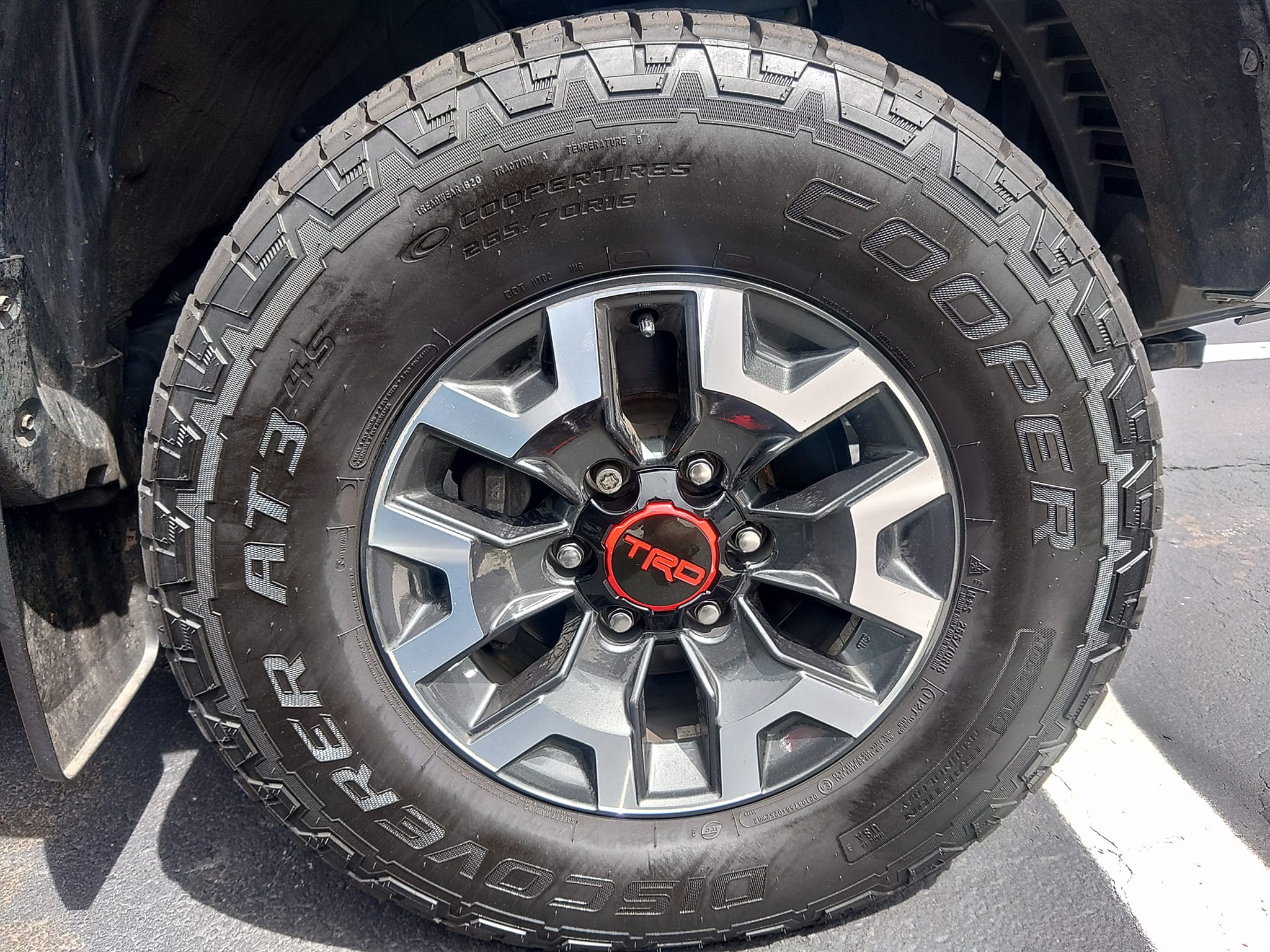 OEM TRD Wheel Center Cap Set Of 4 – Silver 16