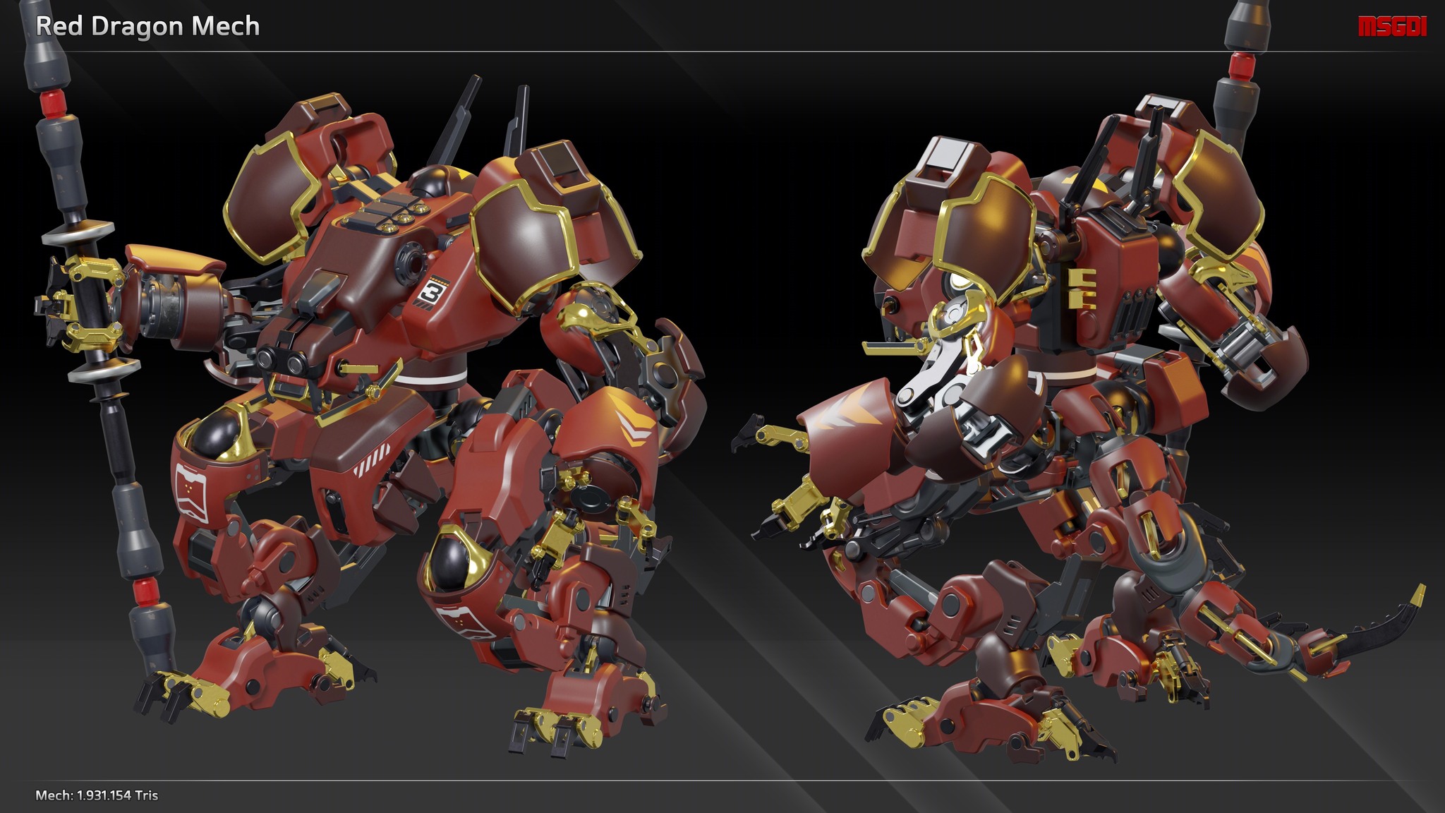 MSGDI - the Red Dragon Mech is available now. Attention:... | Facebook