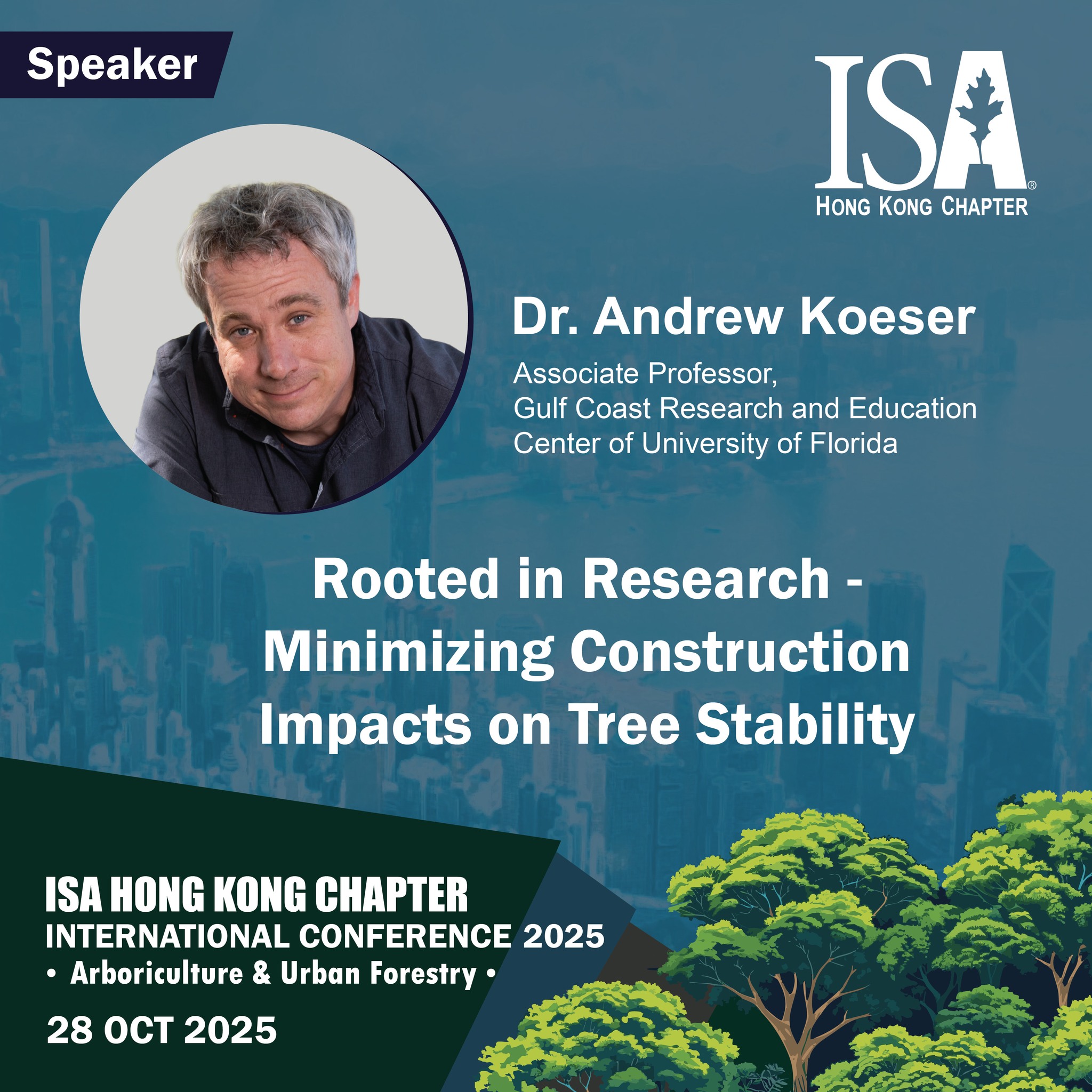 🌳 Topic & Speaker of... - ISA Hong Kong Chapter 國際樹木學會香港分部 | Facebook