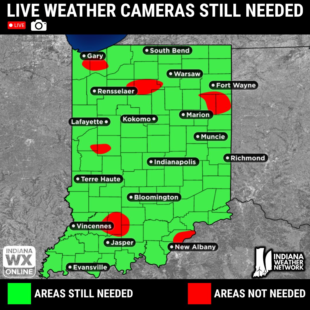 Indiana - Our LIVE weather camera network continues to expand! As you ...