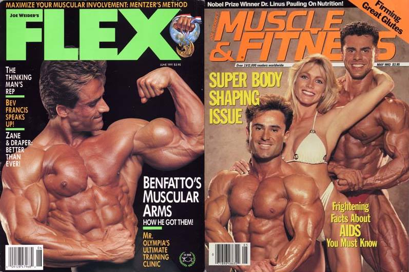 Muscle and Fitness magazine from 1995
