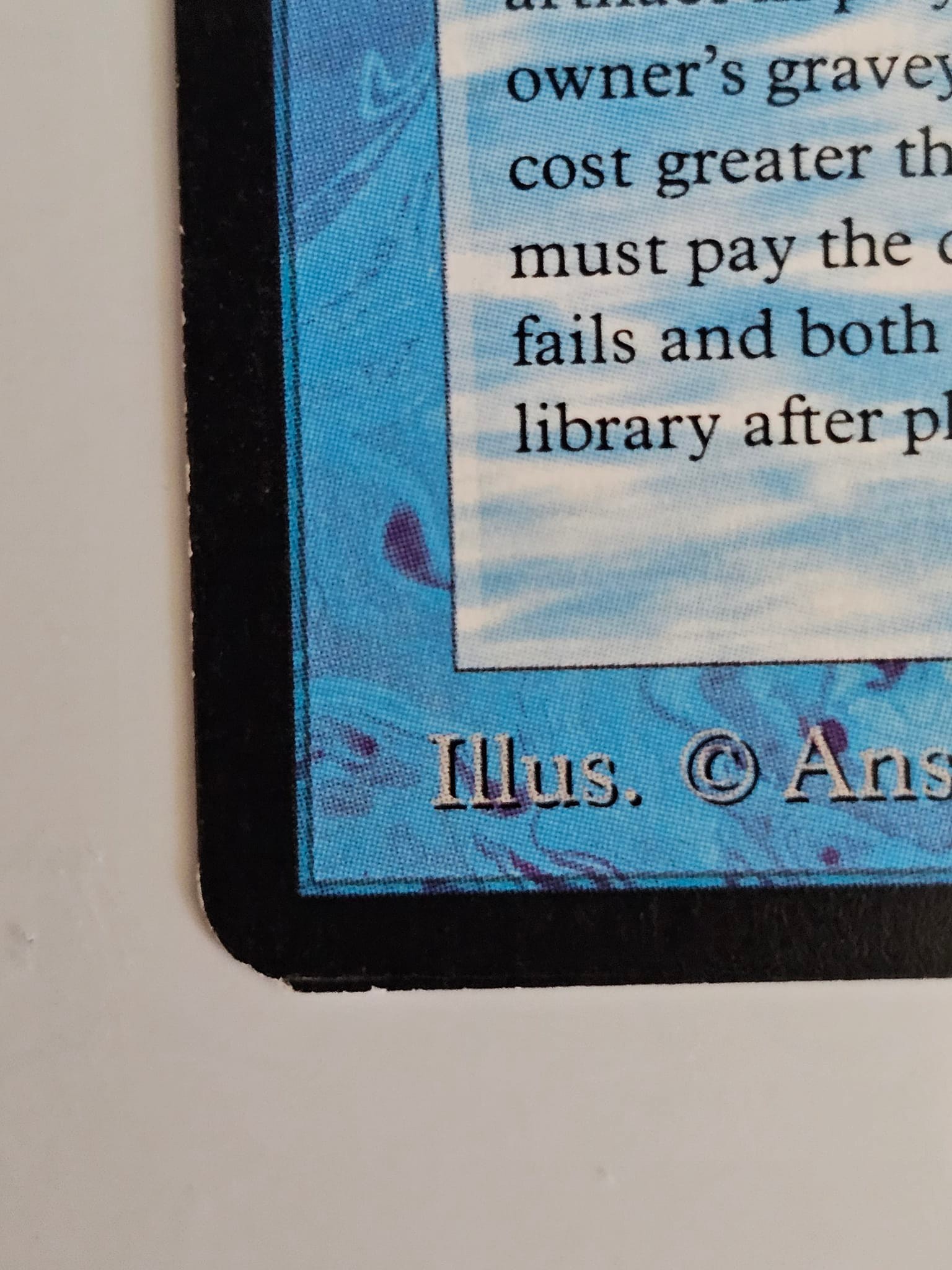 Is extra card material a premium for transmute artifact?