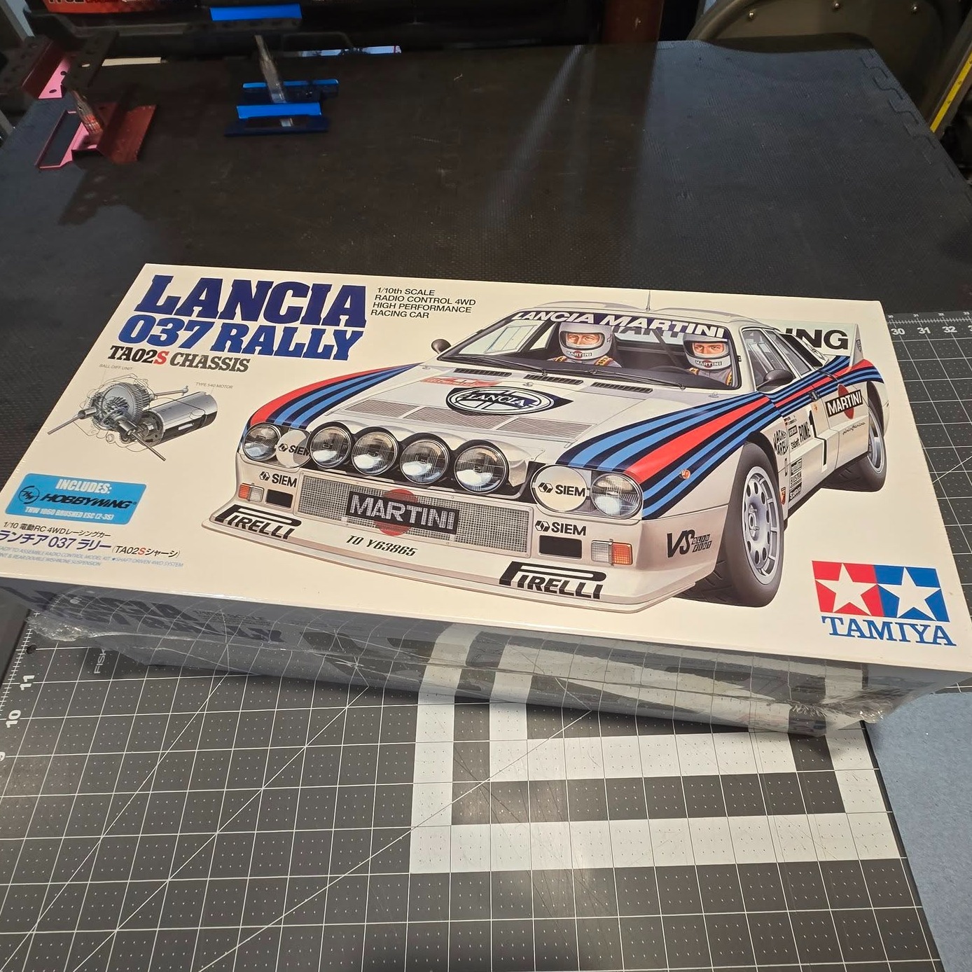 Tamiya have announced they be making their Lancia 037 Rally on
