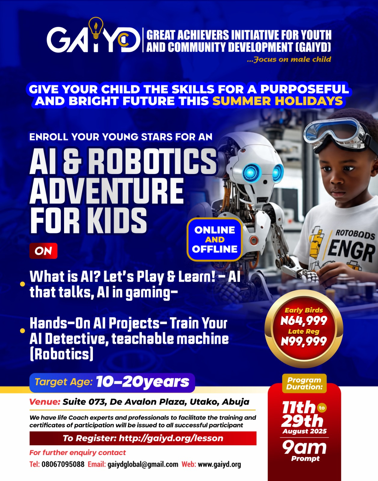 Great - AI + Robotics = Your Child’s Superpower! 🌟 This holiday, give ...
