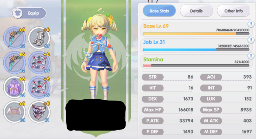 Ragnarok X: Next Generation (Global) | WTS/WTT to SINX MUNAK SERVE ...