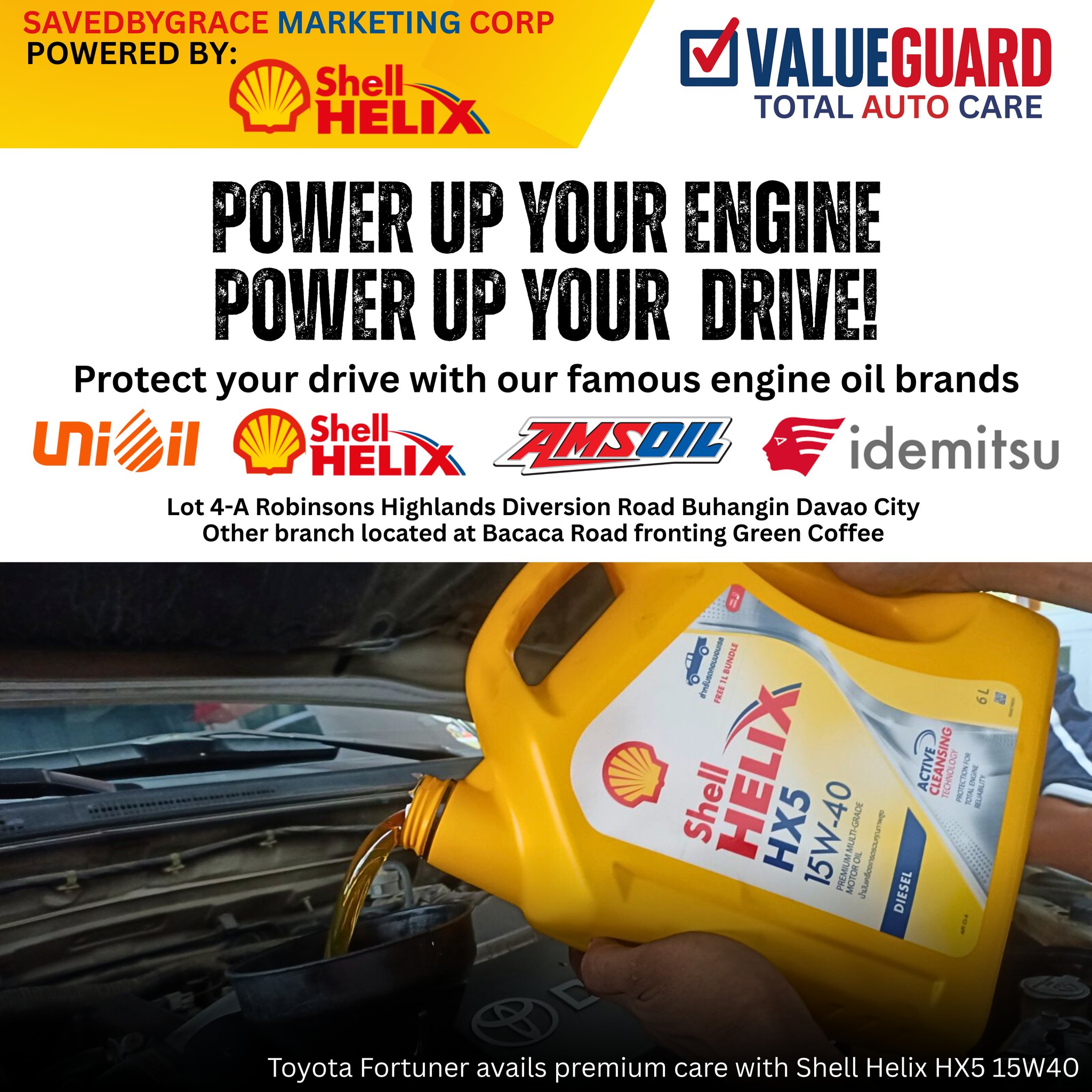 SBG & Valueguard Powered by Shell Helix | Davao City