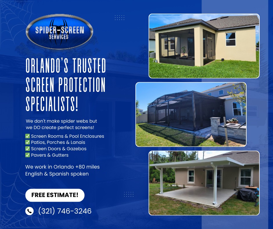 Spider Screen Services LLC | Kissimmee FL