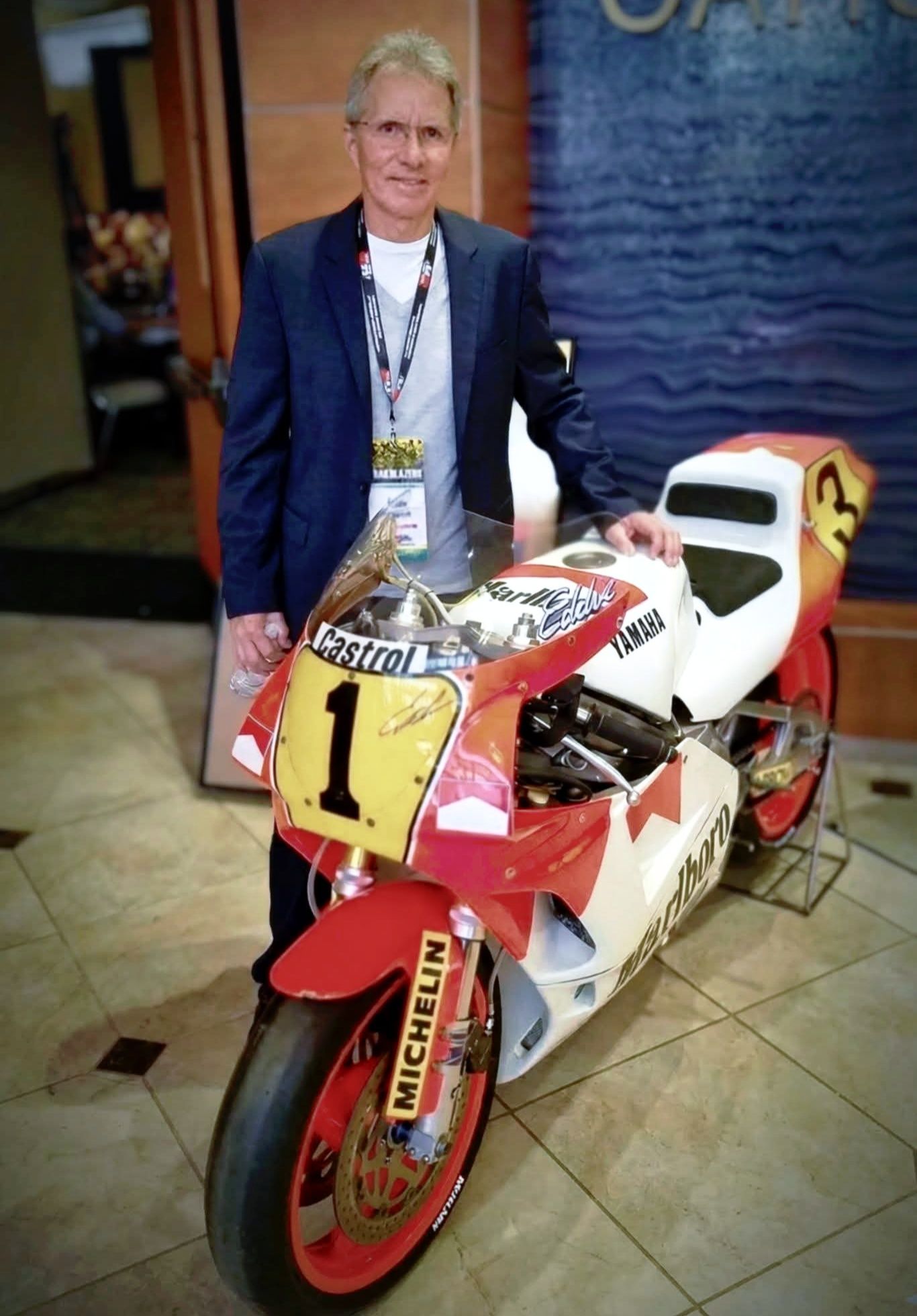 Eddie Lawson's 1990 500cc Grand Prix championship loss due to injuries