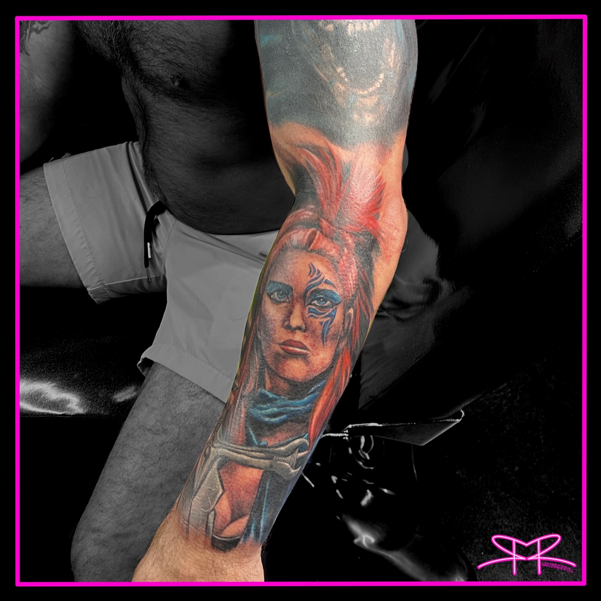 Rad Ink Florida - 🛡️ Stunning shield maiden tattoo, a true...
