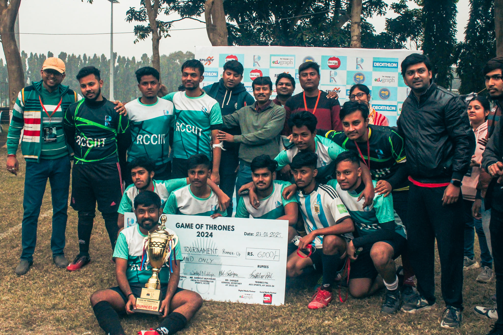 RCCIIT Football Team