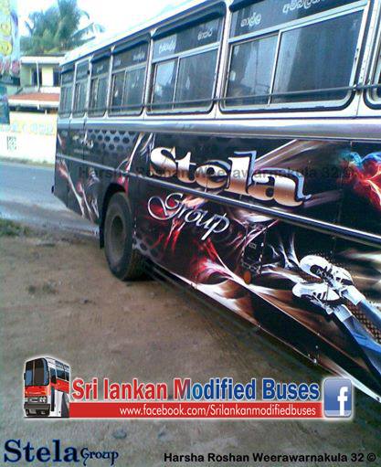 Sri Lankan Modified Buses