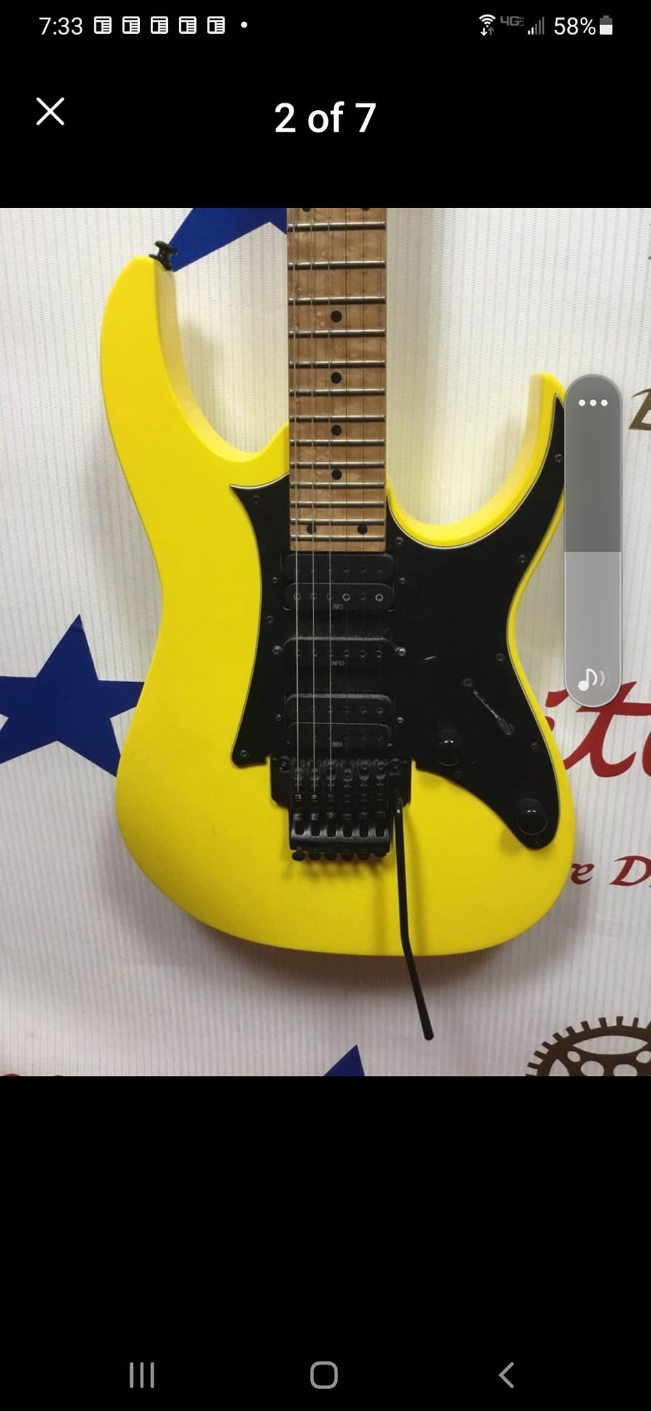 Ibanez RG350DX tremolo arm replacement needed