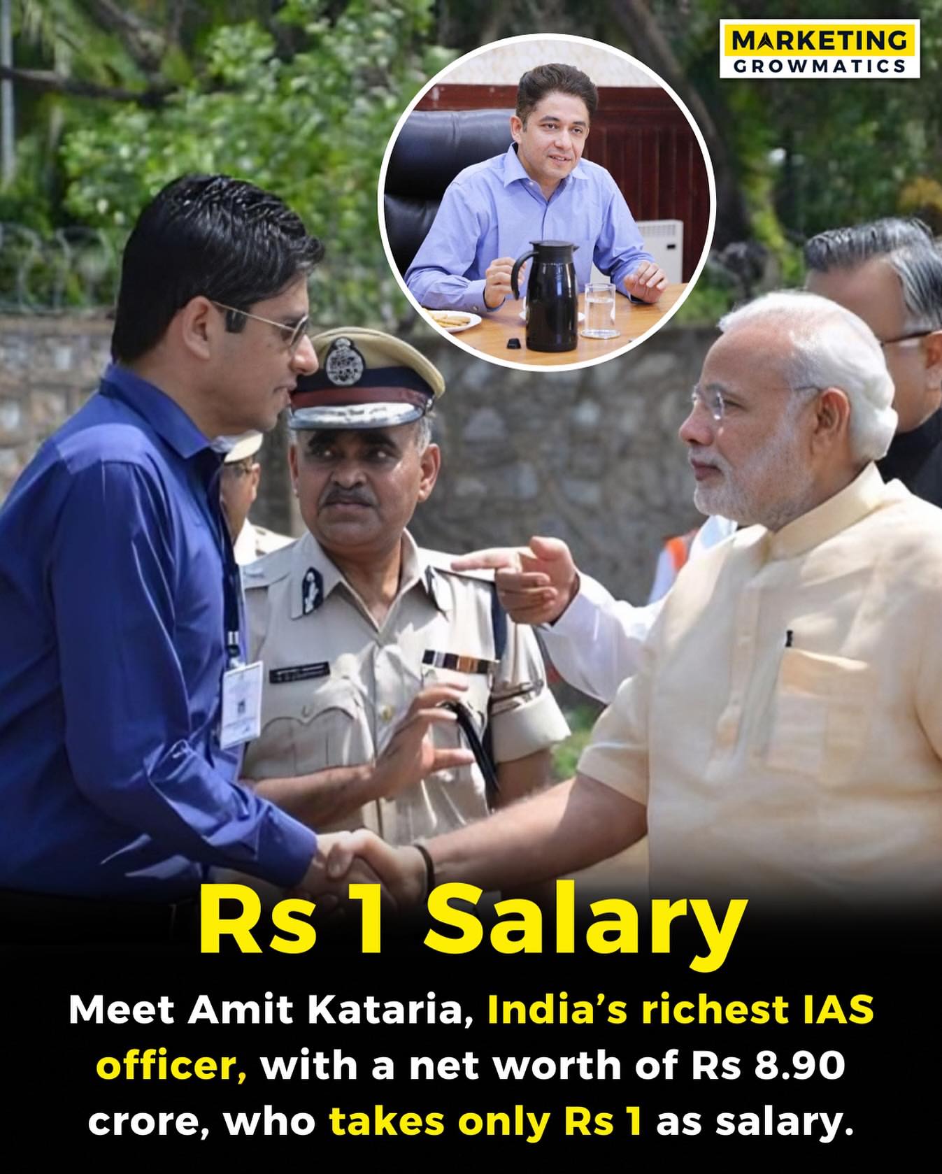 Marketing - 💼 India’s Richest IAS Officer Takes Just ₹1 Salary… Why ...