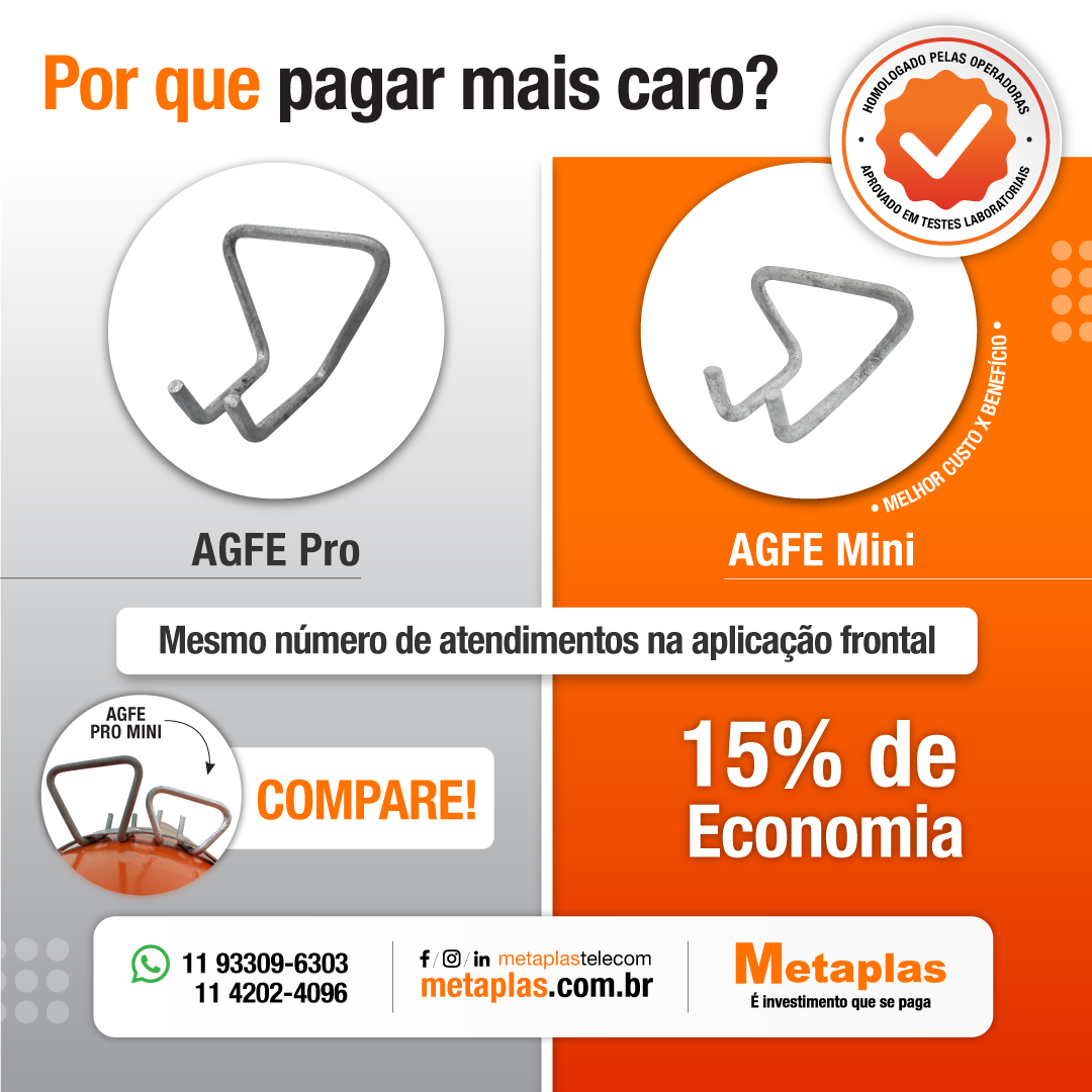 O AGFE PRO MINI da Metaplas,... - Metaplas Telecomunicações