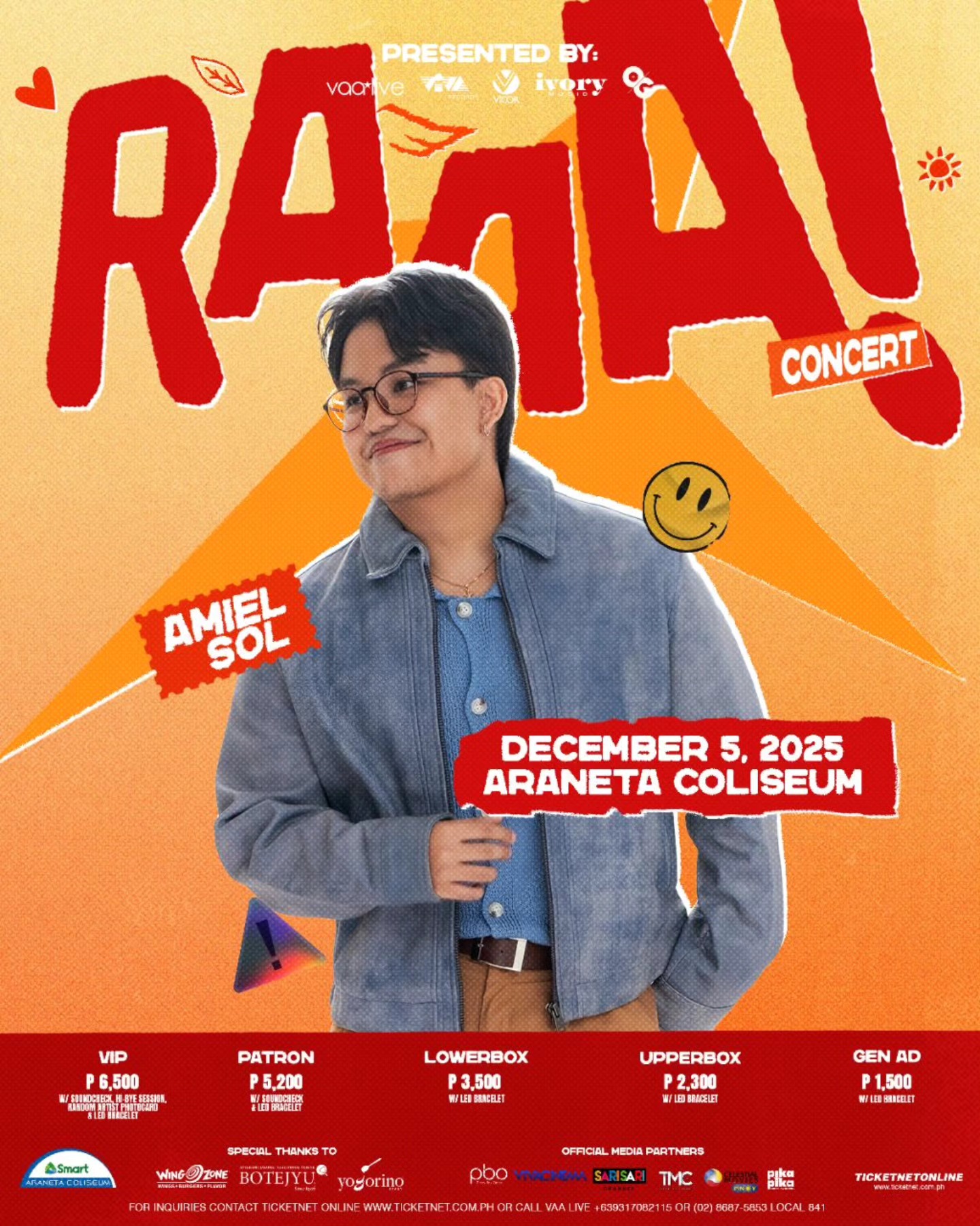 VIVA - 🌟 Sentimental performances on point with Amiel Sol at the RAAA ...
