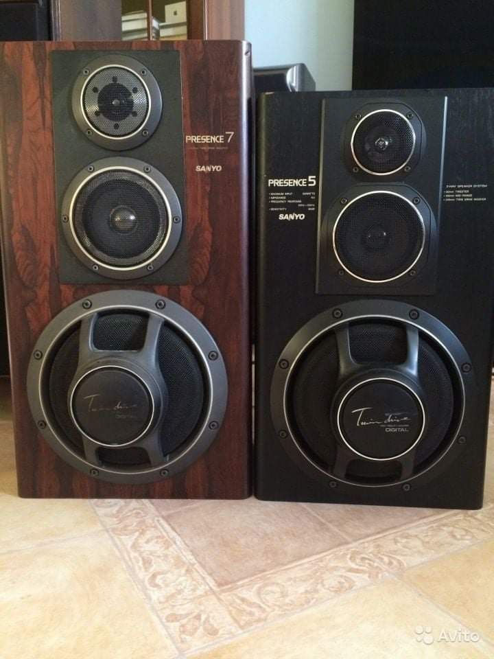 その他 Sanyo PRESENCE 7 Sanyo Presence speakers, also known as Fisher STE-555 .👍