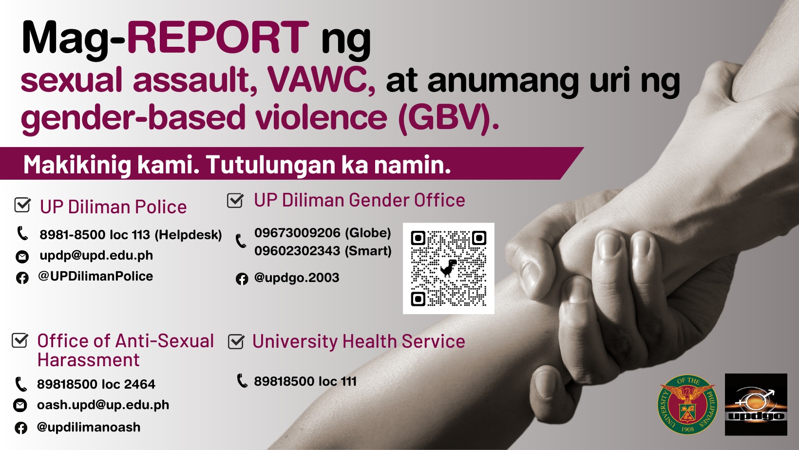 UP Diliman - Naglabas ang UP Diliman (UPD) Gender Office... | Facebook