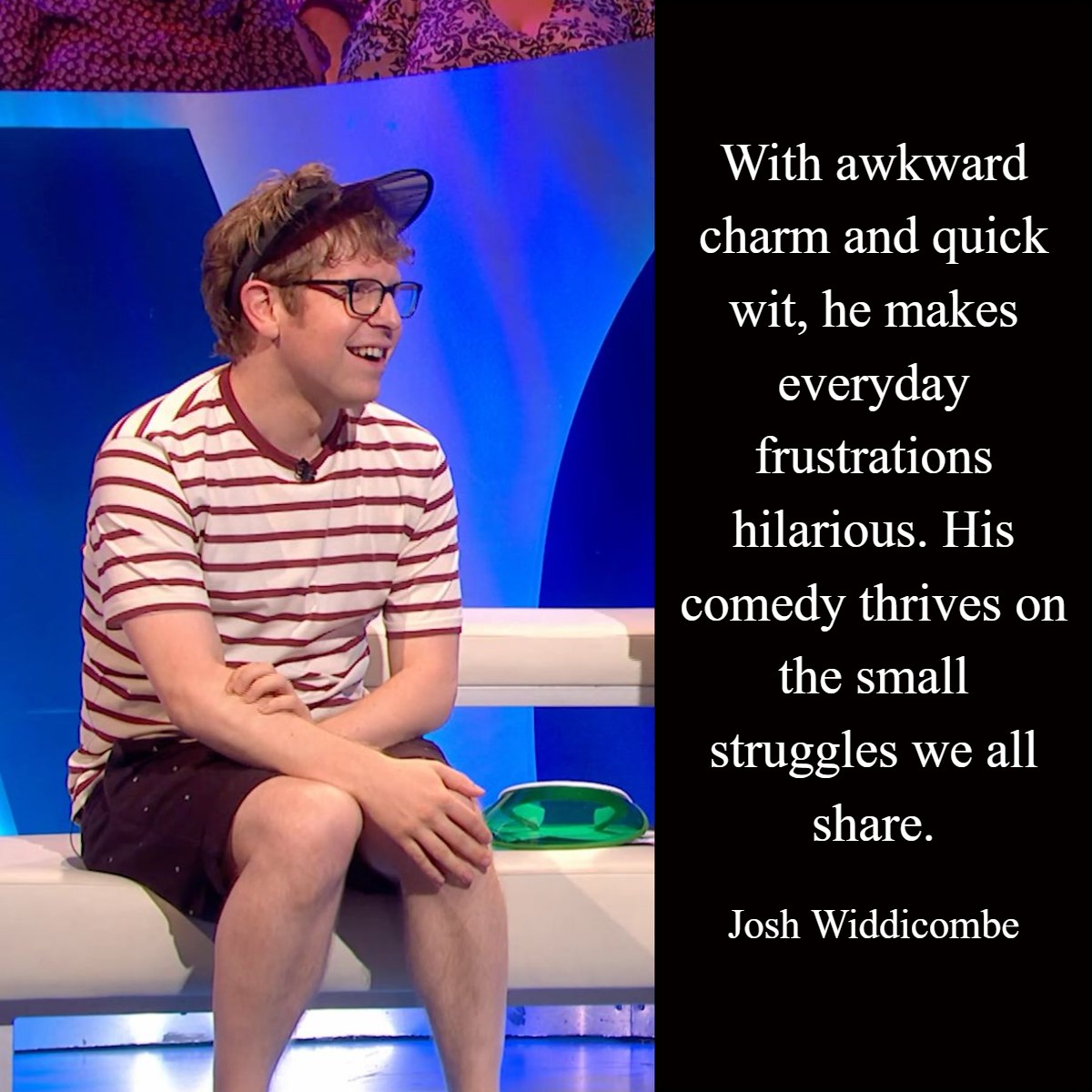 Throwback - Josh Widdicombe has built his comedy career on finding ...