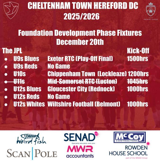 Cheltenham Town FC Development Centre Hereford | Hereford