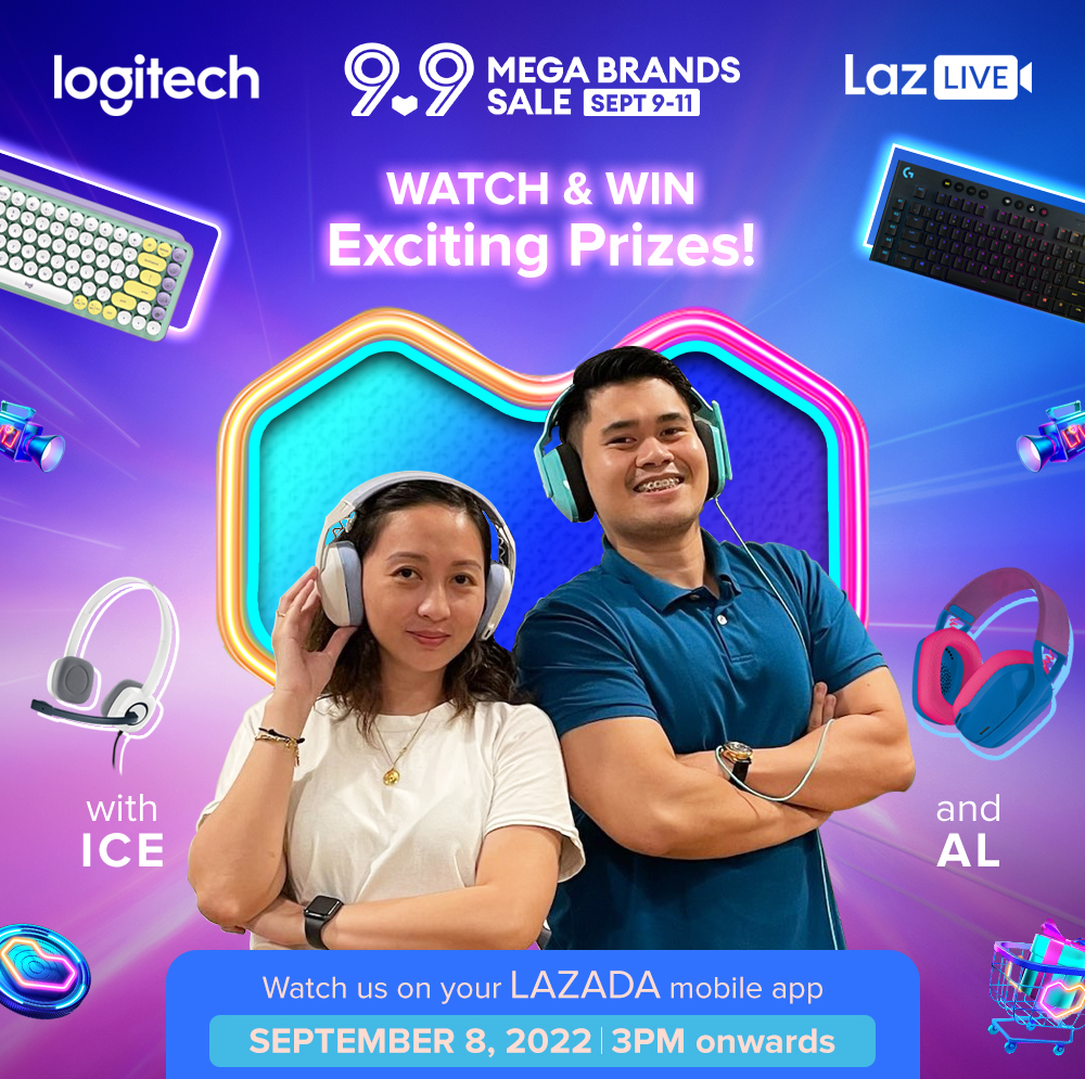 Logitech - Catch Ice and Al from Logitech LIVE on Lazada Mobile App on ...