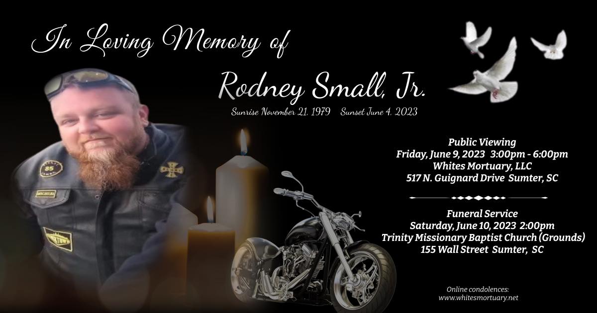 The family of Rodney Small, Jr.... - Whites Mortuary, LLC