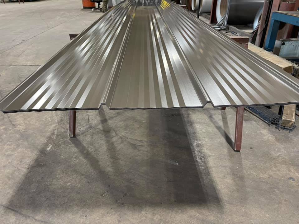 New Quad Rib profile now... - Medlin's Metal Roofing Mfg | Facebook