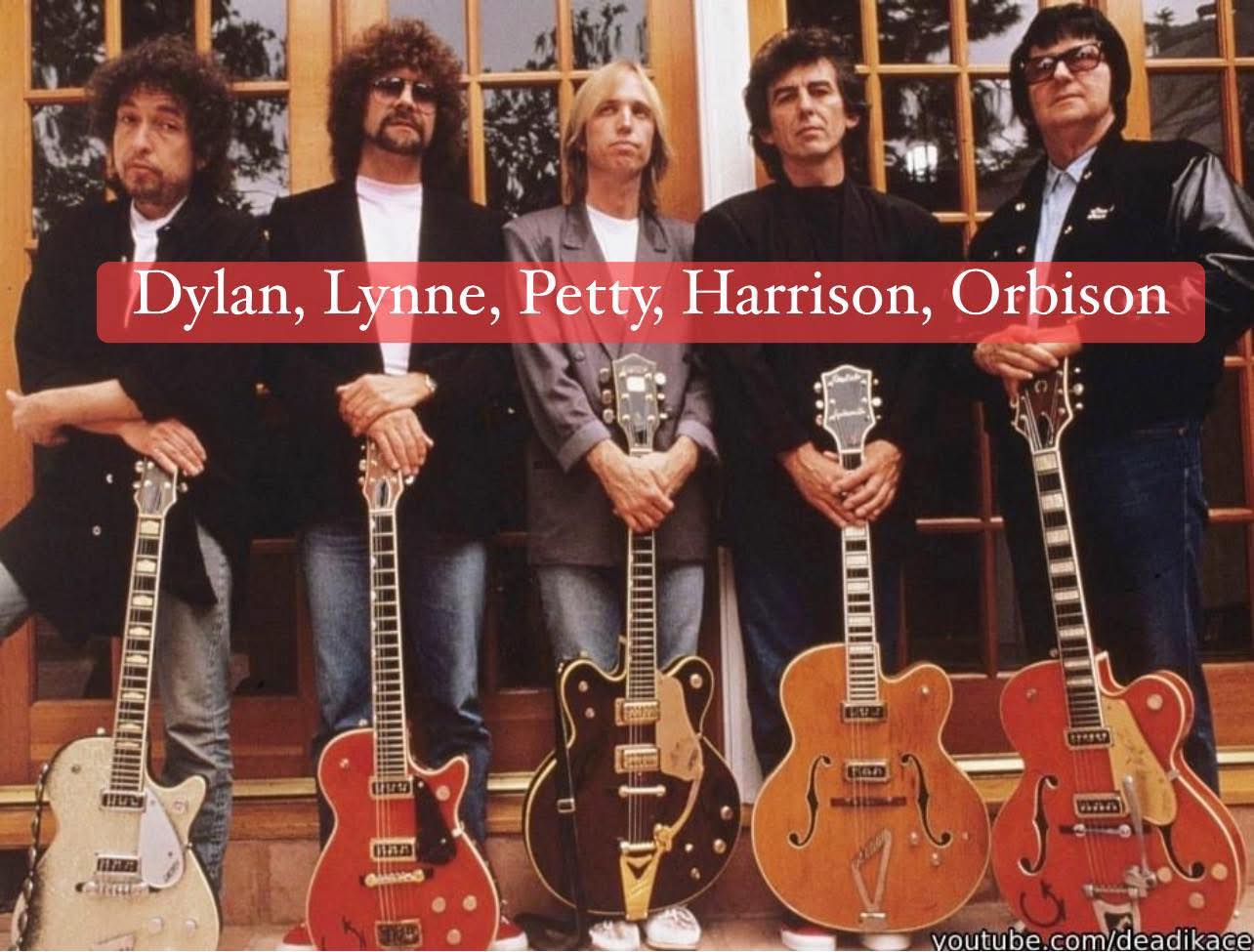 The Traveling Wilburys (Bob Dylan, Jeff Lynne, Tom Petty, George 