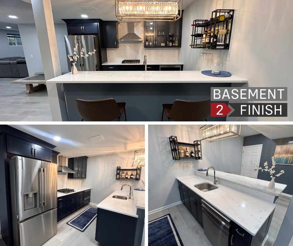 Basement - 🍽️ Stunning Naperville Kitchenette Reveal! We’re absolutely ...