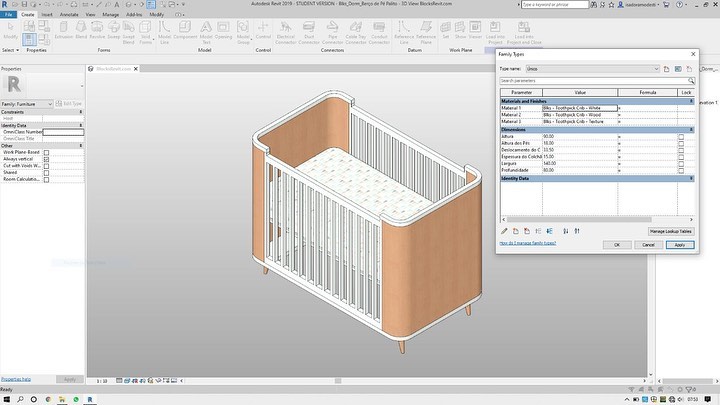 Blocks Revit - 🤰🏻🤱🏻Coleção Semanal com 25 famílias RFA...
