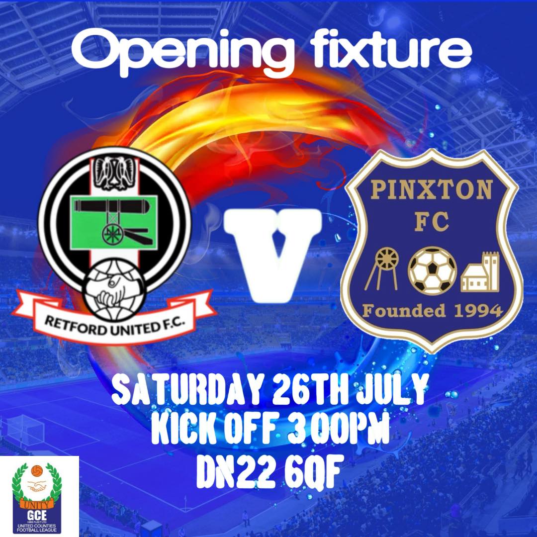 Pinxton FC - 🔵⚪️SEASON OPENER⚪️🔵 We get the United... | Facebook