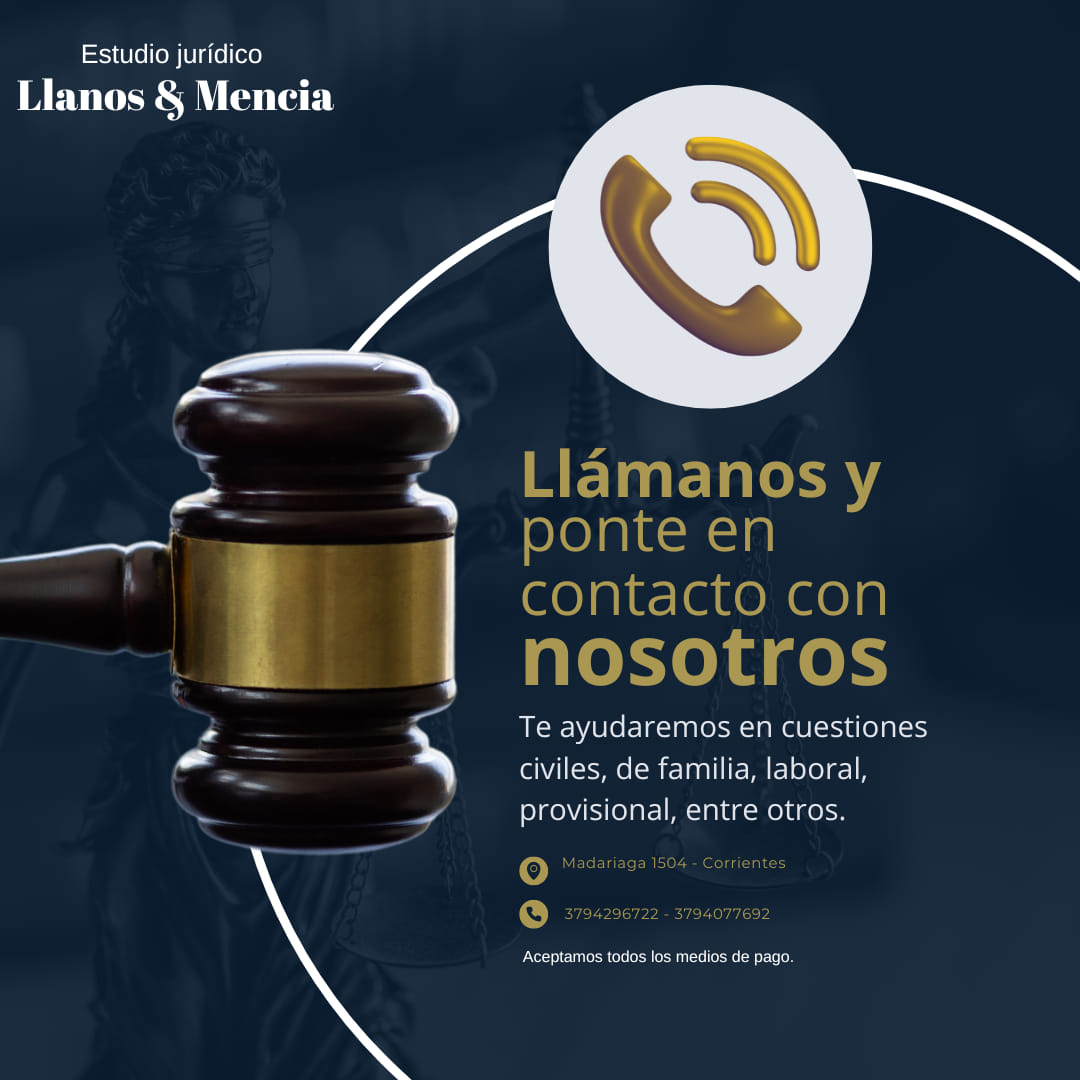 Estudio Jurídico Llanos&Mencia | Corrientes
