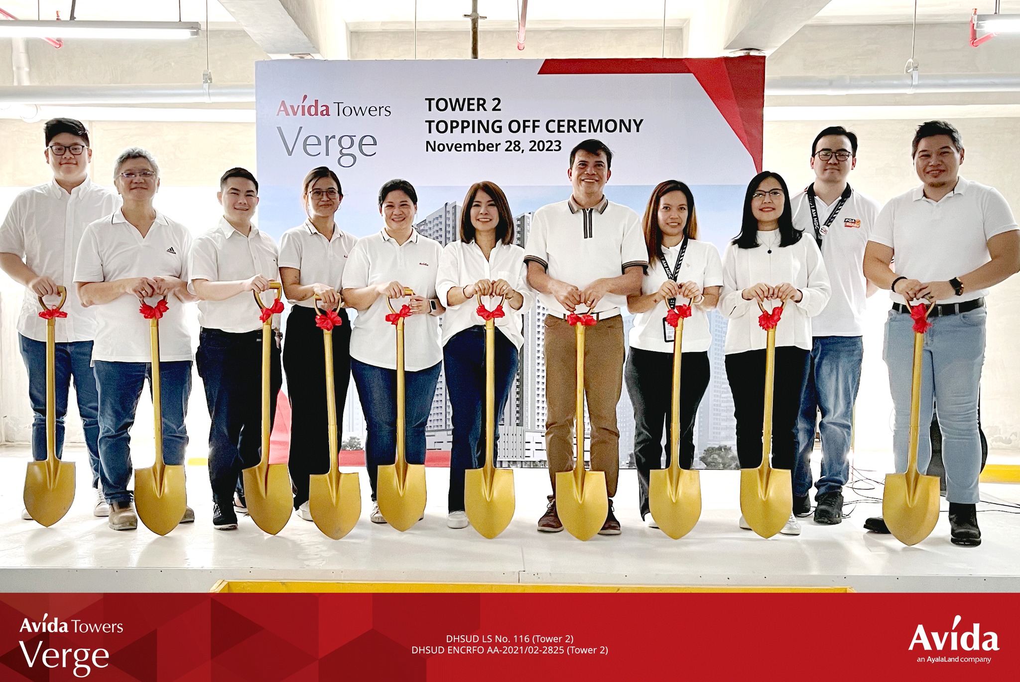 Avida - From left to right, this significant milestone was graced by ...