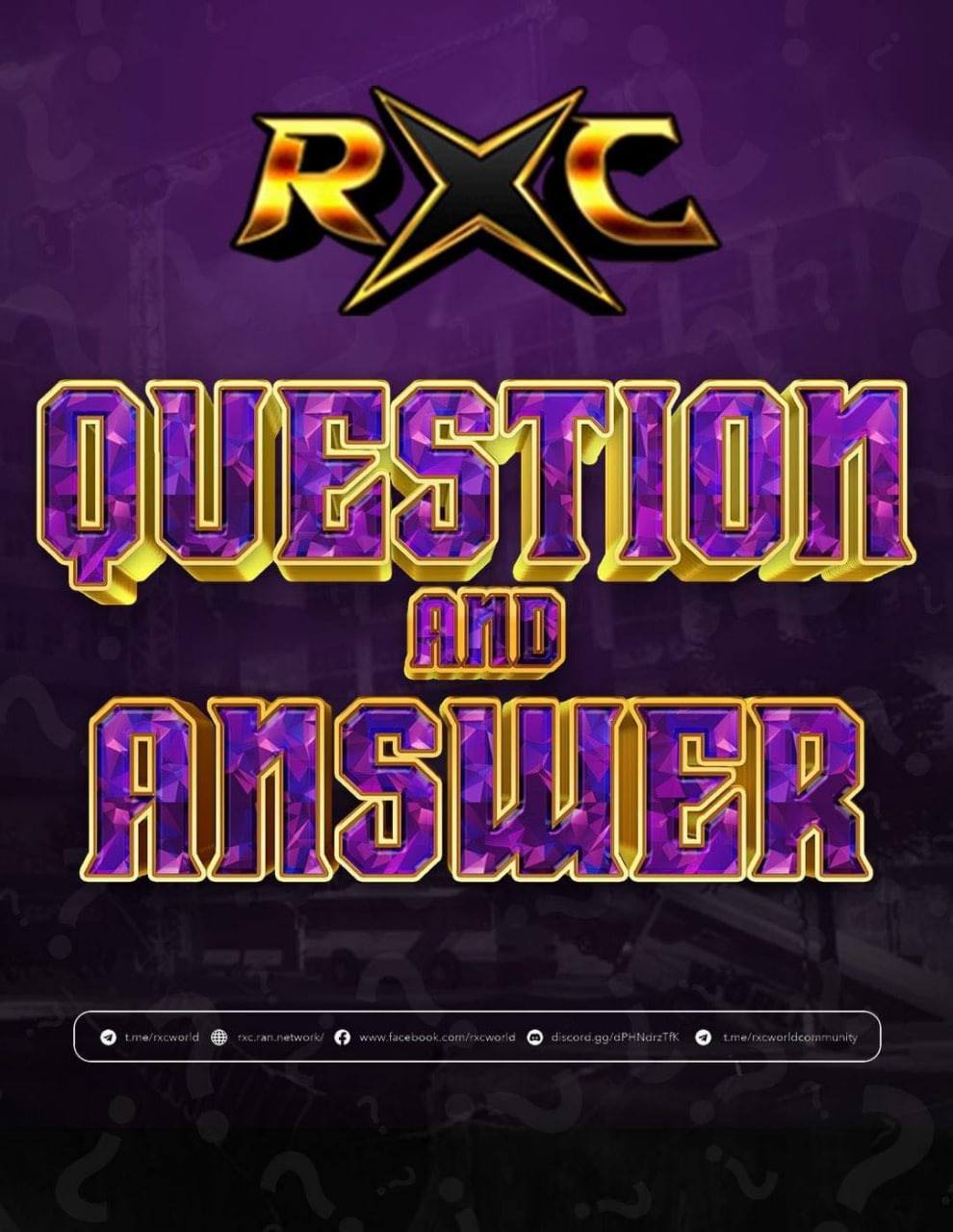 RxC World - Good Day RxC Community!! Test your RAN...