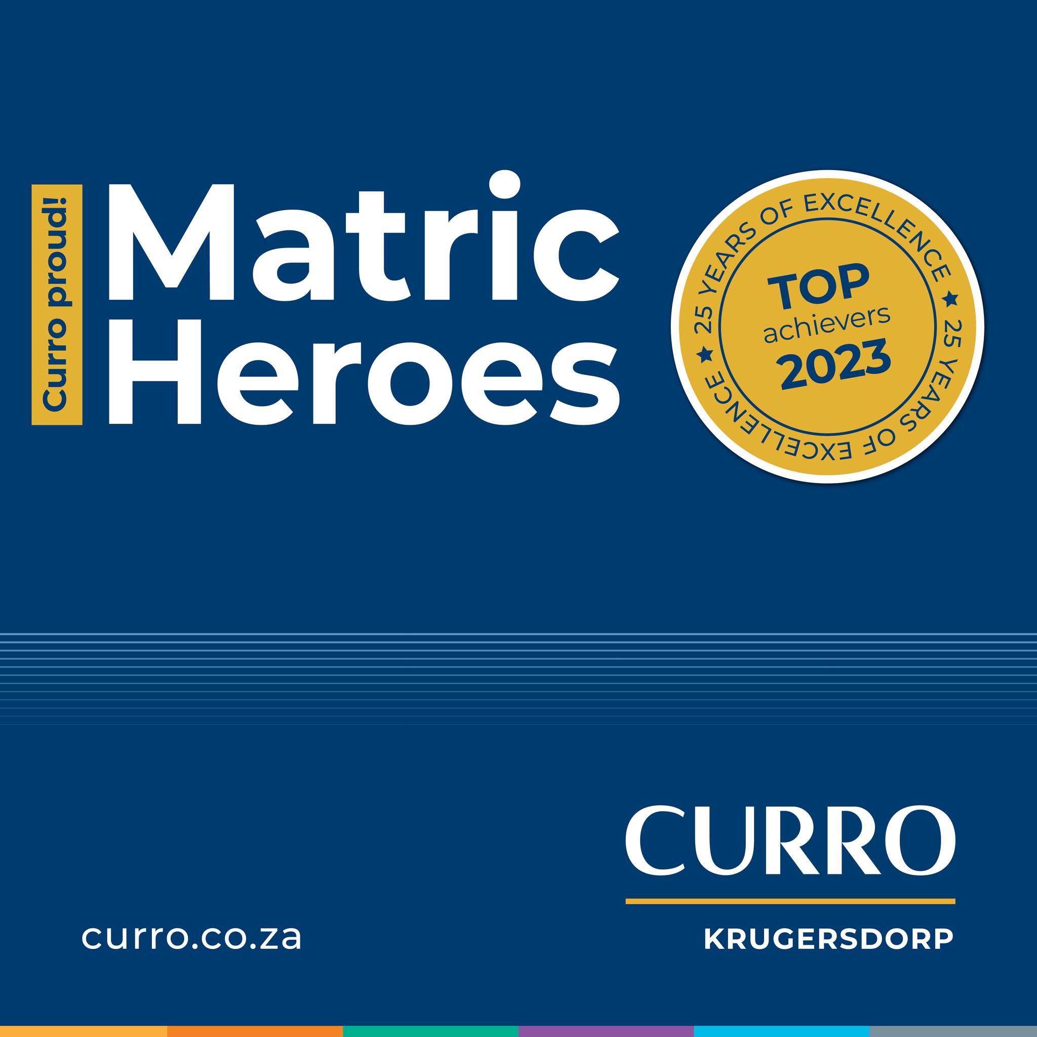 🎉 Congratulations to our matric... - Curro Krugersdorp | Facebook