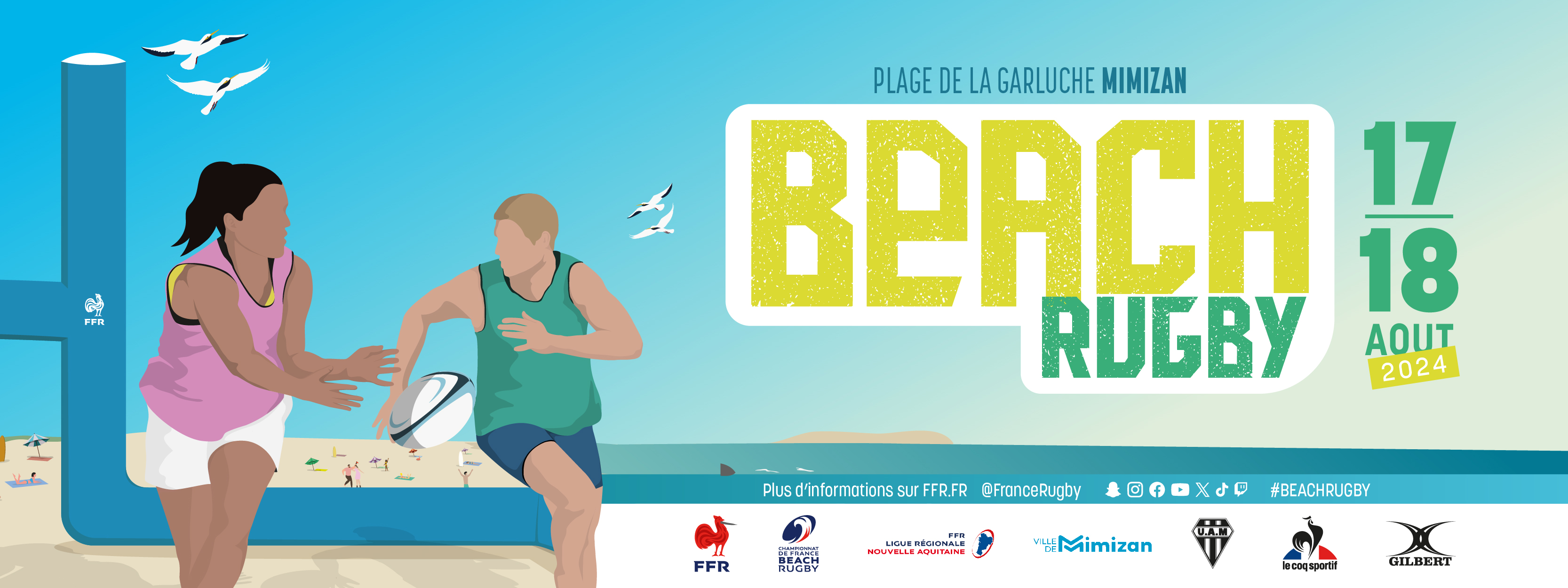 Anglet Beach Rugby Festival... - Anglet Beach Rugby Festival