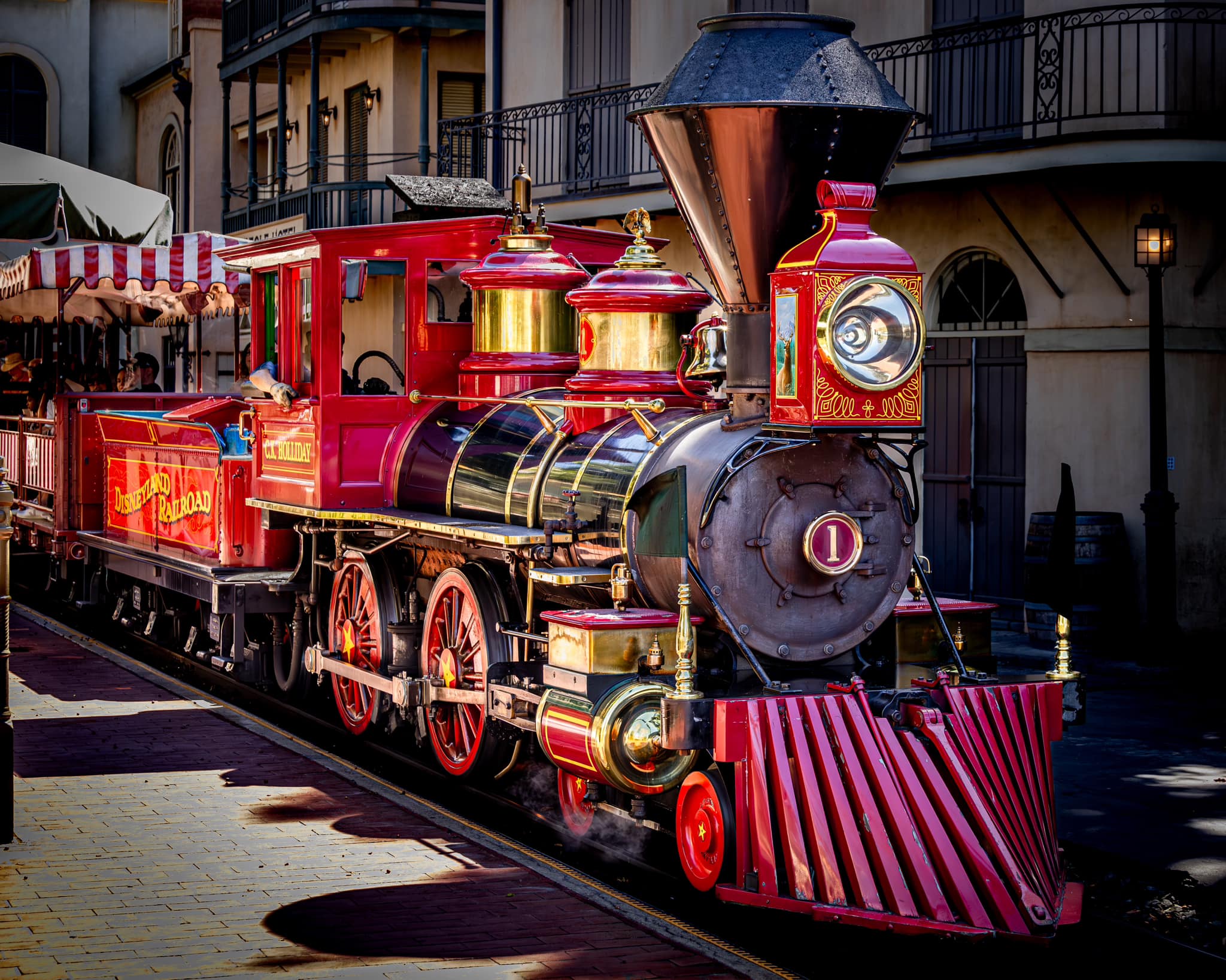 Disneyland Railroad 40周年記念プレート シリアルナンバー Disneyland