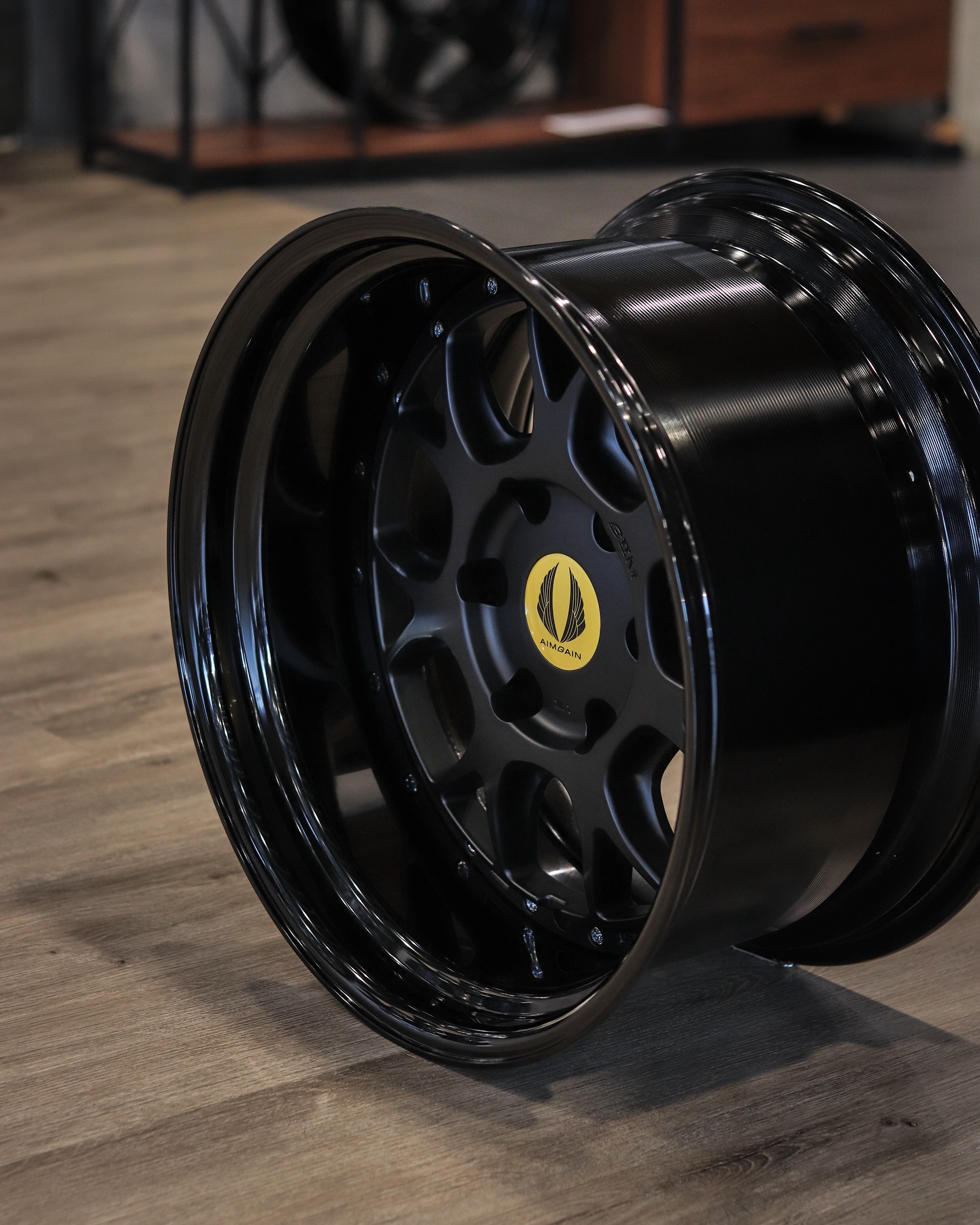 The signature design for Aimgain wheels, Aimgain G2M, now
